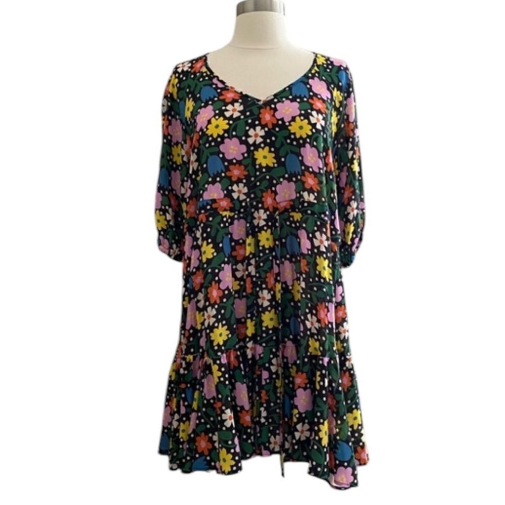 Fresha London Anita Dress Multi Floral S